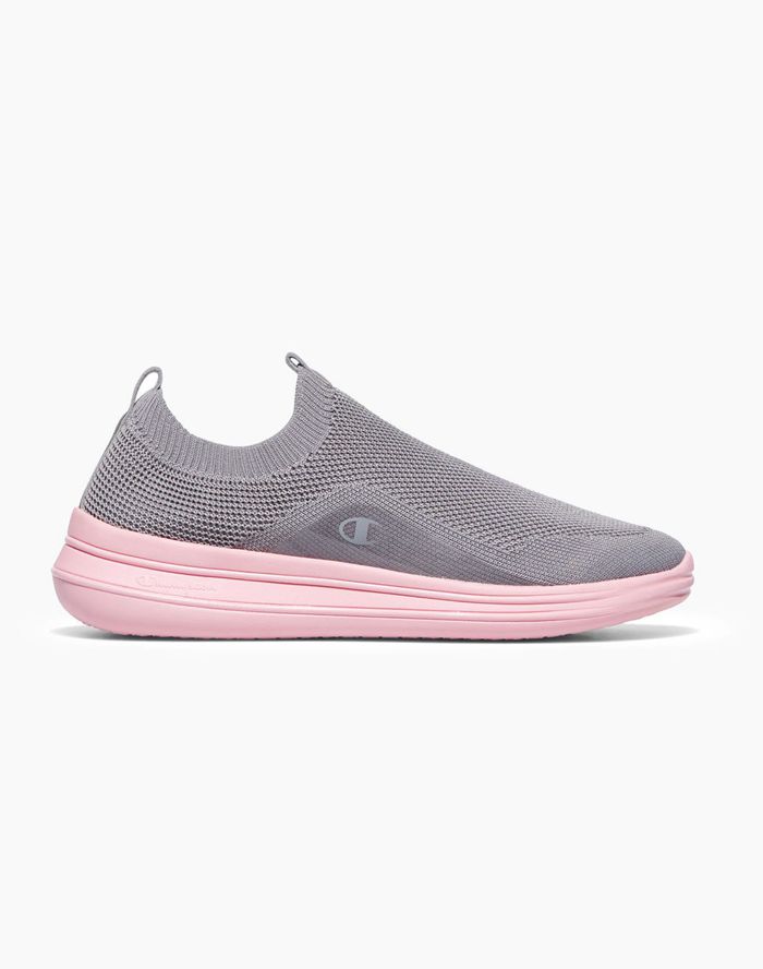 Champion Sneakers Dames - LichtGrijs - Nyame Sock ( 467512-YIL )